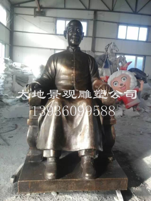 青銅人物像