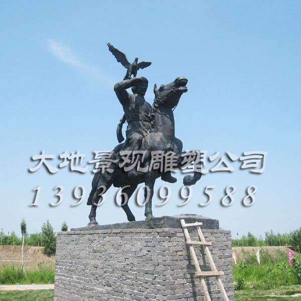 綏濱鑄銅雕塑