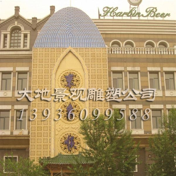 哈爾濱愛建觀江國際砂巖雕塑