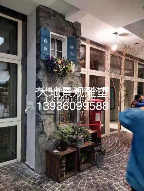 屋內(nèi)一角小型園林景觀