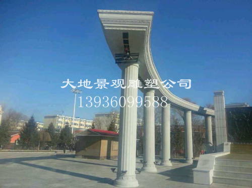 公園羅馬柱建筑